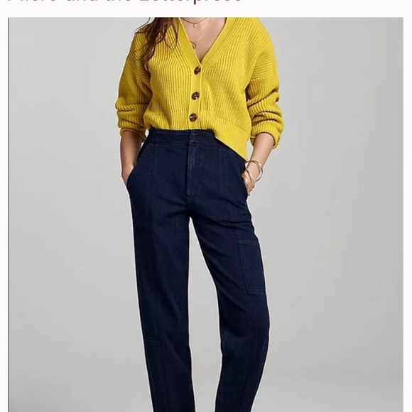 ANTHROPOLOGIE Pilcro Relaxed Jogger Jeans - Picture 1 of 9